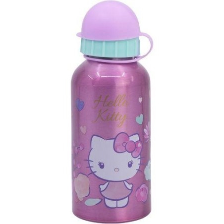  Botella Aluminio Pequeña 400 Ml Hello K